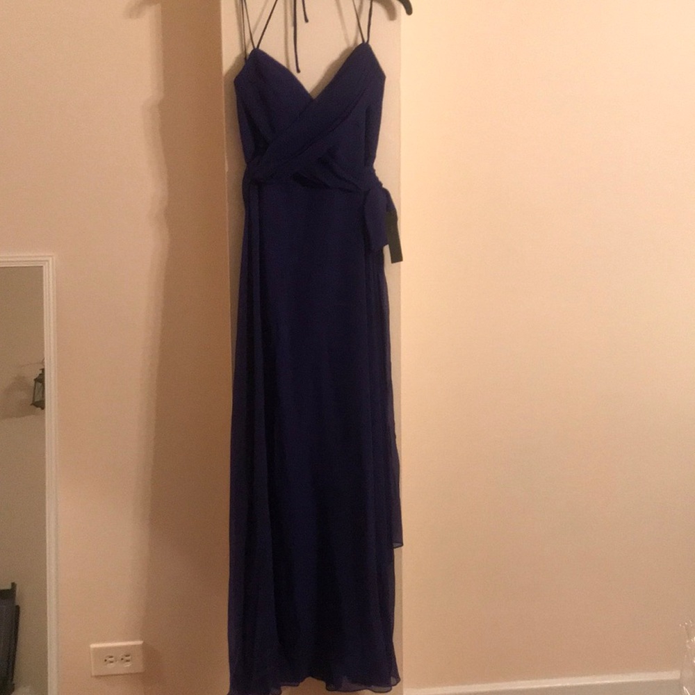BCBGMaxAzria “Rosabelle” Gown in Regal Blue